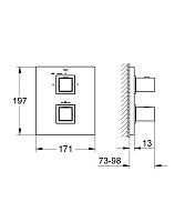 Термостат Grohe Grohtherm Cube 19958000