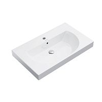 Раковина Kerama Marazzi BG.wb.80 Buongiorno подвесная/мебельная 80х48 см, белый глянец Раковина Kerama Marazzi BG.wb.80 Buongiorno подвесная/мебельная 80х48 см, белый глянец