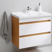 Тумба с раковиной Aquanika Base AQB784352RU82KK