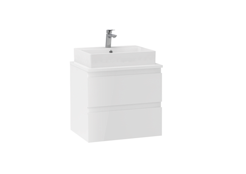 Тумба с раковиной Creavit Alinda AD0060.20.PB + NX242 Тумба с раковиной Creavit Alinda AD0060.20.PB + NX242