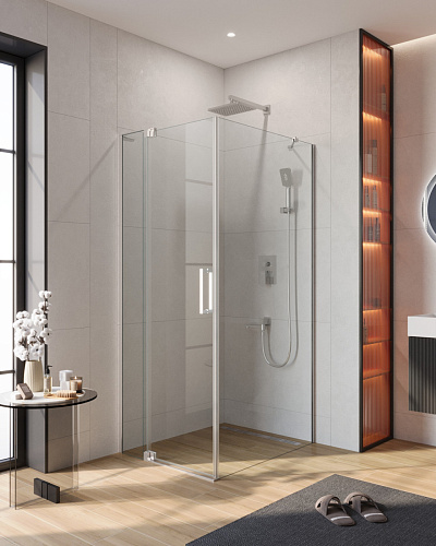 Душевой уголок CEZARES SLIDER-AH-1-100-80/90-C-Cr Душевой уголок CEZARES SLIDER-AH-1-100-80/90-C-Cr