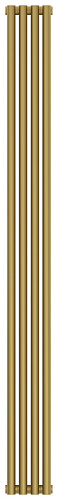 Радиатор Сунержа 032-0302-1804 Эстет-11 отопительный н/ж 1800х180 мм/ 4 секции, матовое золото