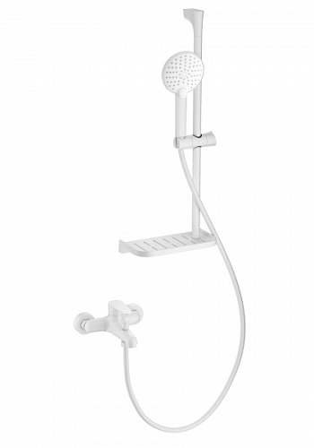 Смеситель для ванны с душевым гарнитуром Wonzon & Woghand WW-AE3201-MW Смеситель для ванны с душевым гарнитуром Wonzon & Woghand WW-AE3201-MW