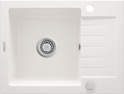 Мойка Deante ZQZ_A11A Zorba кухонная гранитная 58х44 см, алебастр
