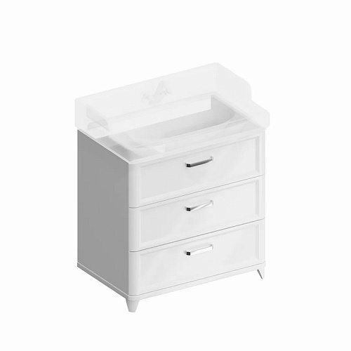 Тумба KERAMA MARAZZI Pompei PO.M.80.3\WHT купить недорого в интернет-магазине Керамос Тумба KERAMA MARAZZI Pompei PO.M.80.3\WHT купить недорого в интернет-магазине Керамос