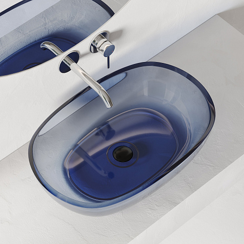 Раковина Abber Kristall AT2805Saphir купить недорого в интернет-магазине Керамос