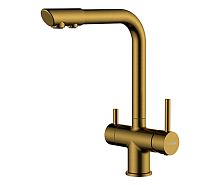 Смеситель WasserKraft A8387 для кухни, под фильтр, PVD-покрытие, матовое золото Смеситель WasserKraft A8387 для кухни, под фильтр, PVD-покрытие, матовое золото