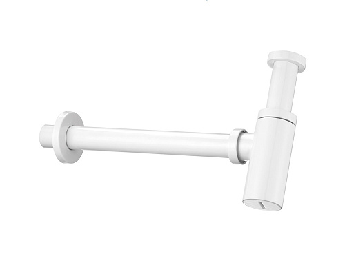 Сифон Deante NHC_A31K Cascada для раковины Round, под донный клапан, белый Сифон Deante NHC_A31K Cascada для раковины Round, под донный клапан, белый