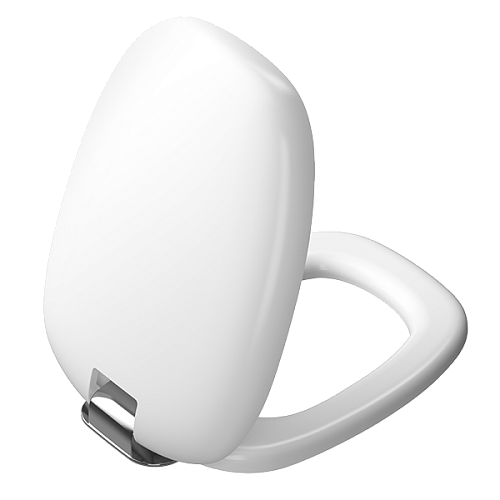 Крышка-сиденье Vitra 126-401-009 Plural для унитаза микролифт, матовый белое