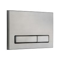 Смывная клавиша KKPol SPP/381/WS/K M08 для инсталляции, оружейная сталь