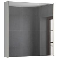 Зеркальный шкаф Comforty 00004137096 Женева 75х80 см, дуб белый Зеркальный шкаф Comforty 00004137096 Женева 75х80 см, дуб белый