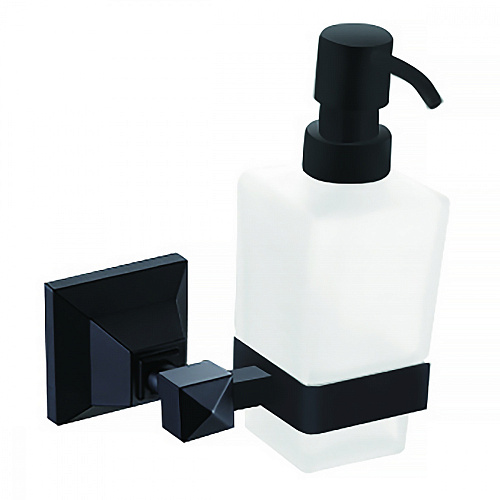 Дозатор Azario AZ-96012B Altre для жидкого мыла, черный матовый купить недорого в интернет-магазине Керамос