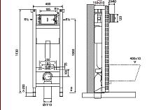 Инсталляция для унитаза Migliore  ML.EXE-27.664