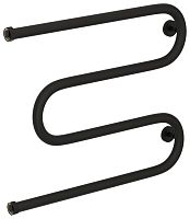 Полотенцесушитель водяной Сунержа 15-4007-5065 М-образный+ 500х650 мм, Н. Г. 1", муар темный титан