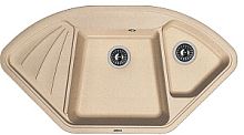 Мойка для кухни Florentina 20.185.J1060.107 Капри 106х58 см, с крылом, песочная