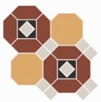 Неглазурованный керамогранит TOPCER Victorian Designs TomarSheet