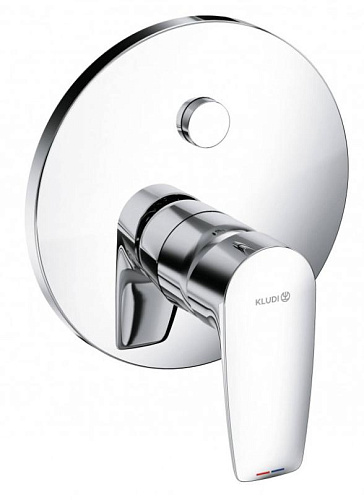 Смеситель Kludi 346590575 Pure&Solid для ванны с душем, хром Смеситель Kludi 346590575 Pure&Solid для ванны с душем, хром