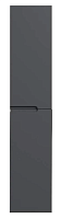 Колонна Jacob Delafon EB1892RRU-442 Nona 147х34 см, шарниры справа, глянцевый серый антрацит