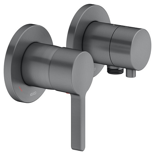 Смеситель Keuco 51551131121 Edition 400 встраиваемый, однорычажный, хром черный шлифованный Смеситель Keuco 51551131121 Edition 400 встраиваемый, однорычажный, хром черный шлифованный