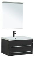 Комплект мебели Aquanet 00281105 Верона для ванной комнаты, черный