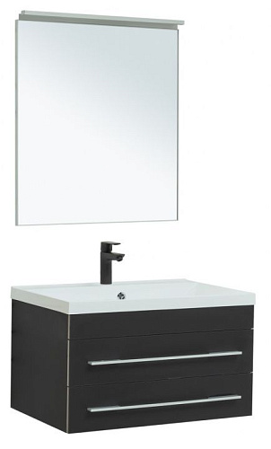 Комплект мебели Aquanet 00281105 Верона для ванной комнаты, черный