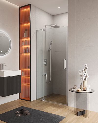 Cezares SLIDER-B-1-100/110-C-Cr Душевая дверь Cezares SLIDER-B-1-100/110-C-Cr Душевая дверь