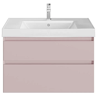 Тумба Kerama Marazzi CUB.80.2\MAL Cubo под раковину подвесная 80х47 см, мальва матовый