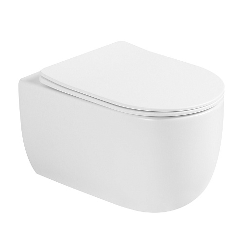 Унитаз подвесной Abber BEQUEM AC1104TMW купить недорого в интернет-магазине Керамос Унитаз подвесной Abber BEQUEM AC1104TMW купить недорого в интернет-магазине Керамос