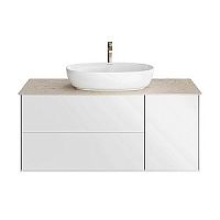 Тумба Kerama Marazzi PLB.M.120.3\WHT Plaza Modern под раковину подвесная 120х47 см, белый