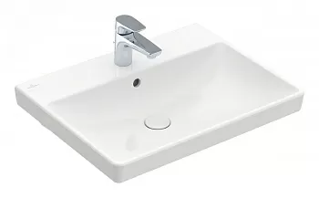 Pаковина Villeroy & Boch 415860R1 Avento на тумбу, альпийский белый CeramicPlus