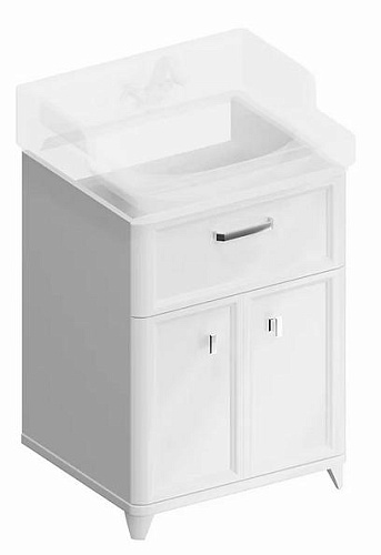 Тумба KERAMA MARAZZI Pompei PO.M.60.1\WHT купить недорого в интернет-магазине Керамос