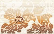 Керамическая плитка НЕФРИТ-КЕРАМИКА Кензо Кензо1Декор_коричн.