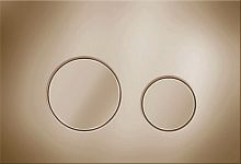 Смывная клавиша KKPOL M11 SPP/038/BR/K, бронза матовая