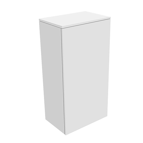 Шкаф-пенал Keuco 31725380001 Edition 400 средний 90х45 см, петли слева, белый/белый купить недорого в интернет-магазине Керамос