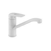 Смеситель IDDIS, MALWT00i05 Male для кухни, белый матовый