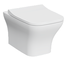 Чаша унитаза Vitra 7484B003-0075 Zentrum Square подвесного 37х54 см, безободковый, белый