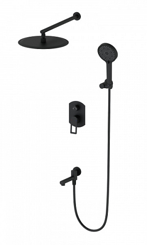 Душевая система Wonzon & Woghand  WW-88939010-MB