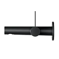 Смеситель Keuco 59516370101 IXMO для умывальника однорычажный, черный матовый