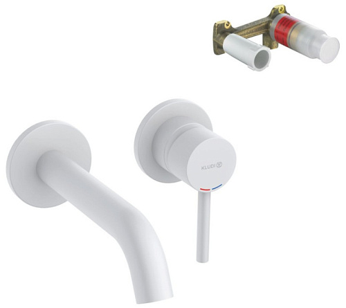 Смеситель для раковины, встраиваемый Kludi Bozz 382445376S Смеситель для раковины, встраиваемый Kludi Bozz 382445376S