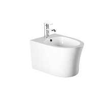 Биде Aquatek AQ1009-00 Ника подвесное 52.5х36 см, белое