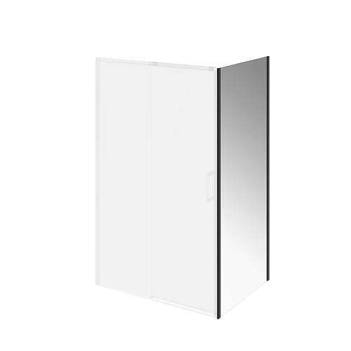 Боковая стенка KERAMA MARAZZI LINDO LN.90.FP.BLK.M