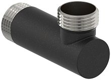 Уголок Сунержа 15-1506-1010 н/ж G 1" нар.р. L-93 мм / G 1" нар.р. L-30.5 мм, муар темный титан