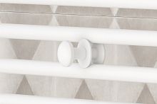 Вешалка Сунержа 30-2010-0001 Сфера н/ж для ДР Сунержа, матовый белый