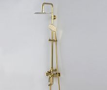 Душевая стойка со смес., излив., верх.и ручн.душ WasserKRAFT  A17101 (exp)