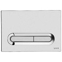 Клавиша смыва Vitra 740-0780 Loop T, двойной смыв, глянцевый хром Клавиша смыва Vitra 740-0780 Loop T, двойной смыв, глянцевый хром