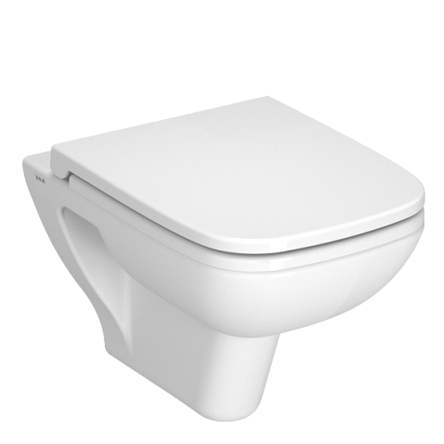 Чаша унитаза Vitra 7508B003-0075 S20 подвесного 36х52 см, безободковый, белый Чаша унитаза Vitra 7508B003-0075 S20 подвесного 36х52 см, безободковый, белый