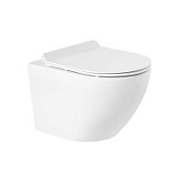 Комплект Унитаз+Сиденье BelBagno SFERA-R BB046CHR/BB2111SC