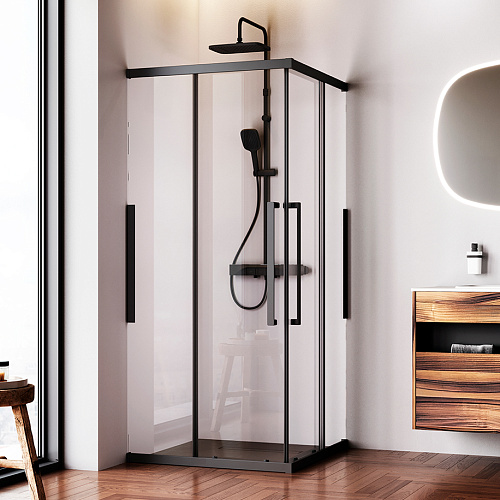 Душевое ограждение AM.PM FUNC W84G-403-9090-BT