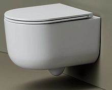 Унитаз подвесной с сиденьем Ceramica Nova  CN4016T