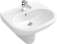 Раковина Villeroy & Boch 516063R1 O.Novo подвесная 60х49 см, альпийский белый CeramicPlus